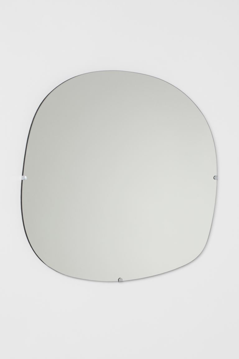 Asymmetrischer Spiegel, Größe 50x52 cm, von H&M, ca. 75 Euro