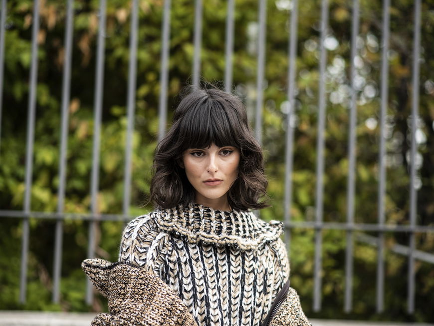 Long Bob mit Pony: Die besten Styling-Ideen