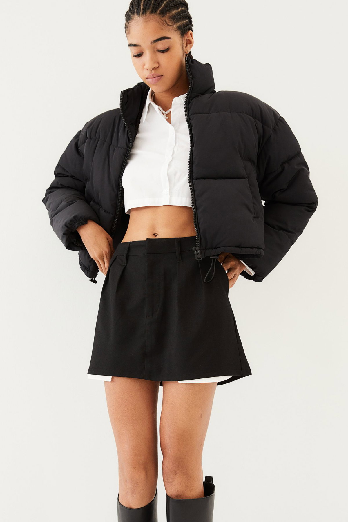 Minirock schwarz H&M