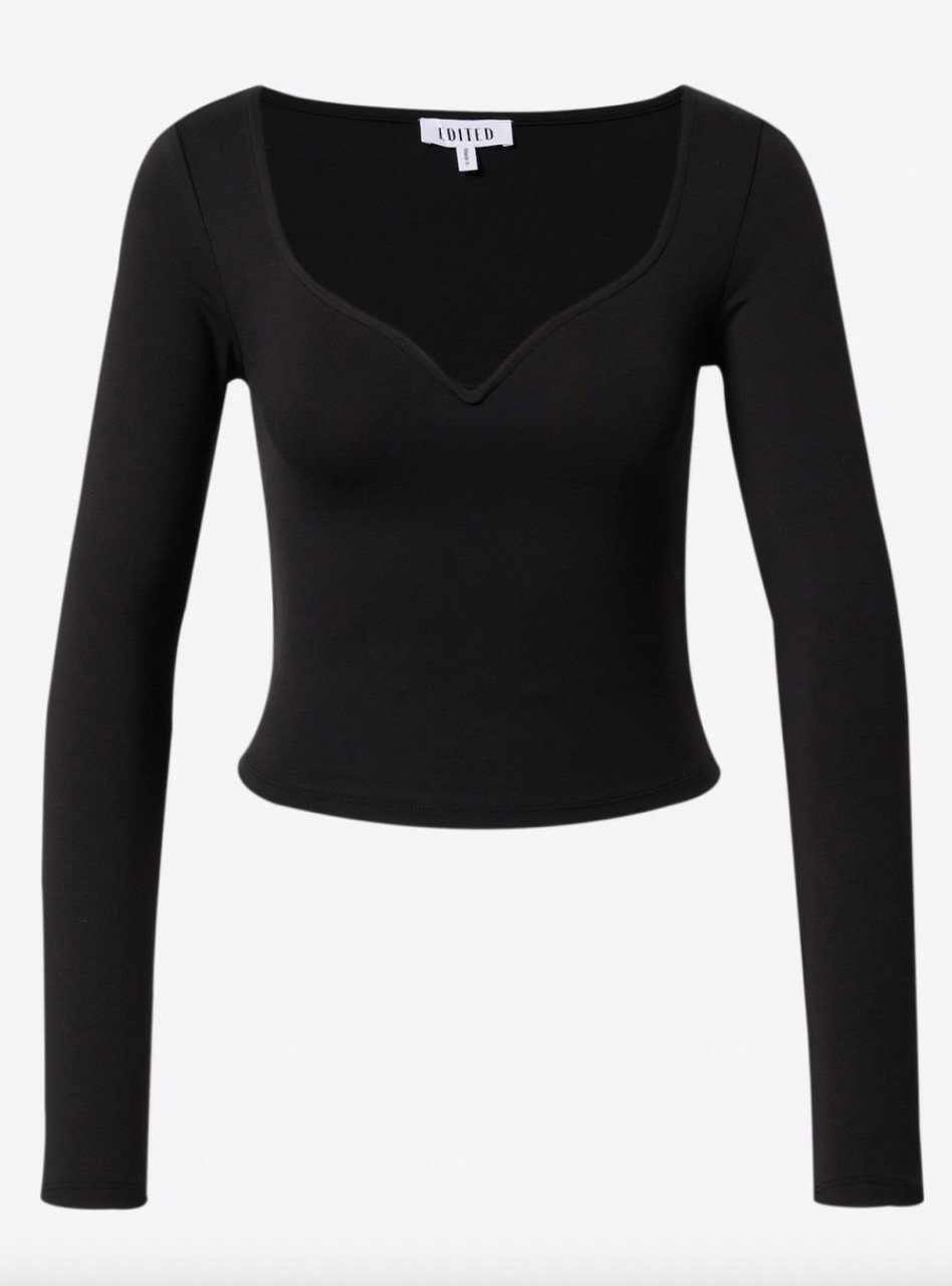 Shirt "Amrei" in Schwarz von Edited über ABOUT YOU
