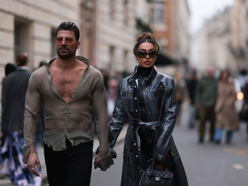 Simone Susinna und Eden Fines Paris Fashion Week