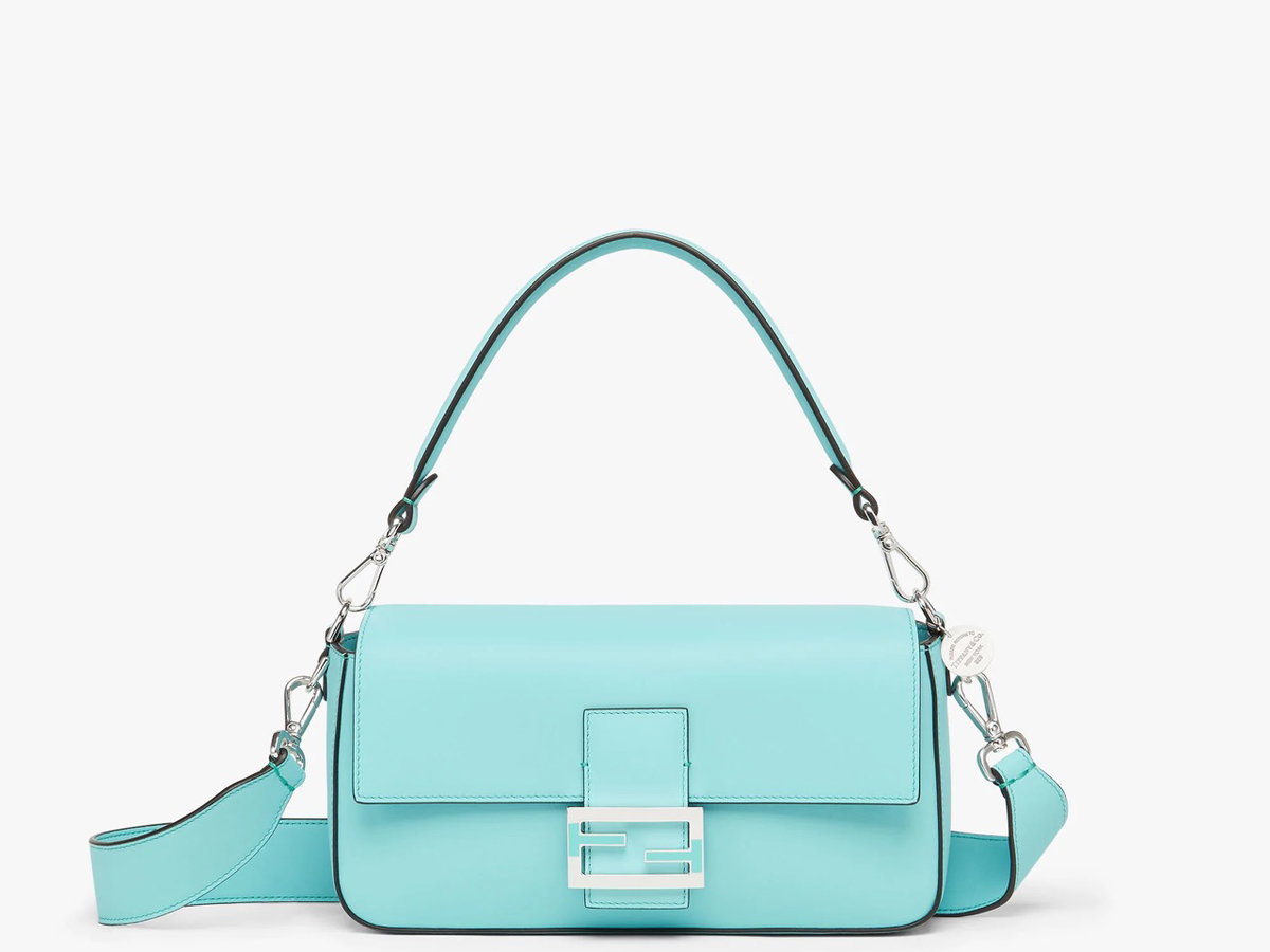 Tiffany & Co. bag x Fendi in Tiffany Blue™ leather