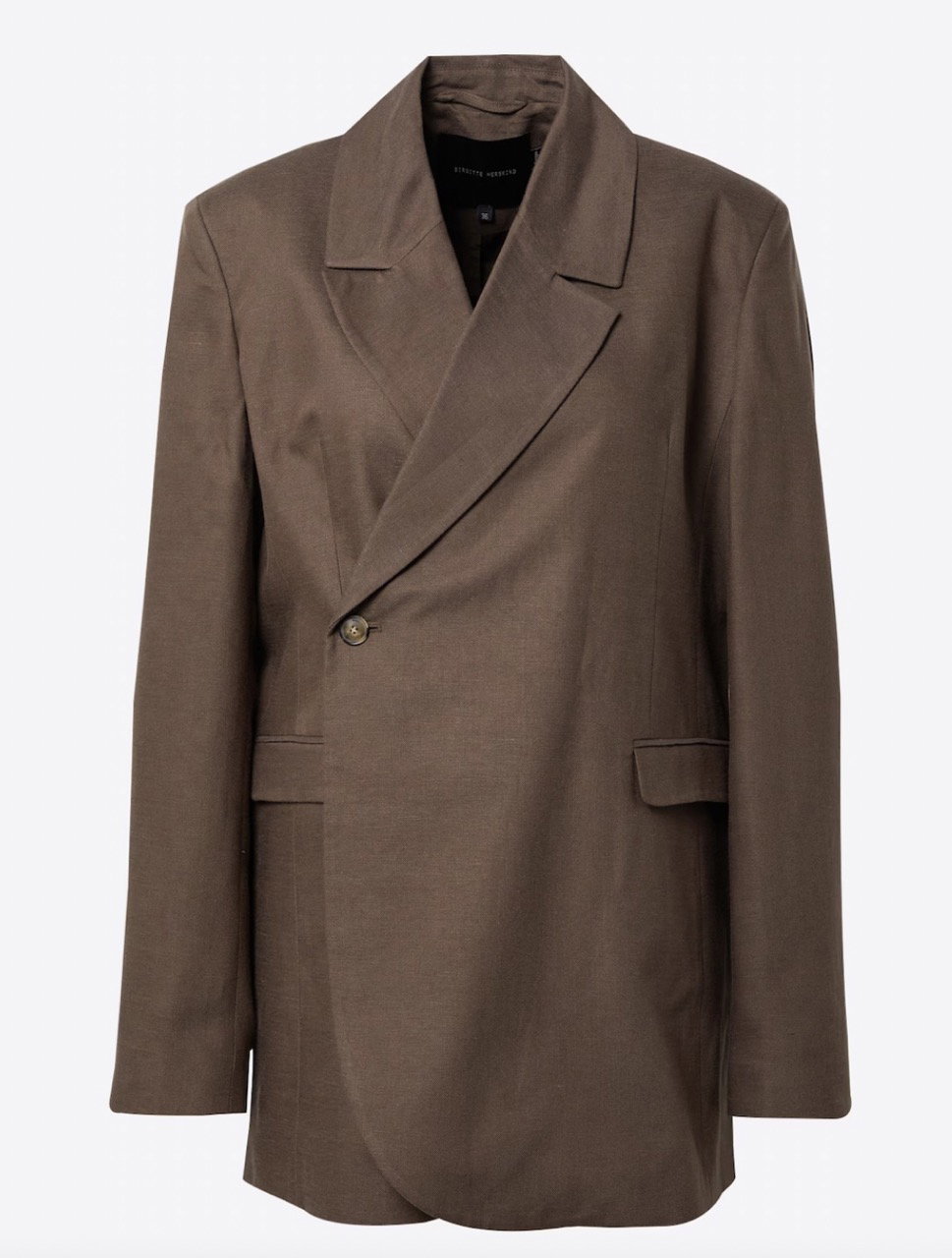 Blazer 'Lillith' in Dunkelbraun mit seitlichem Knopfverschluss von Birgitte Herskind über ABOUT YOU
