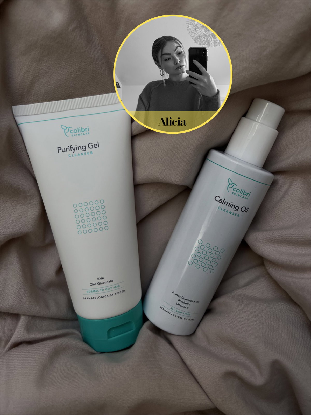 Double Cleansing Set von Colibri Skincare Alicia 1