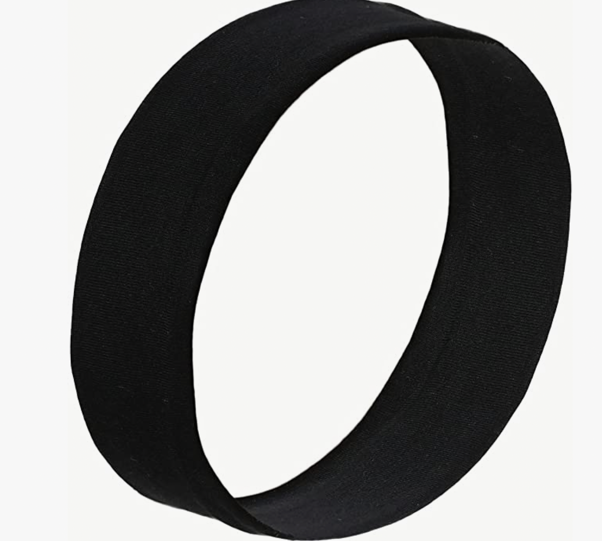 Breites Haarband in Schwarz von Eoge über Amazon, ca. 3 Euro