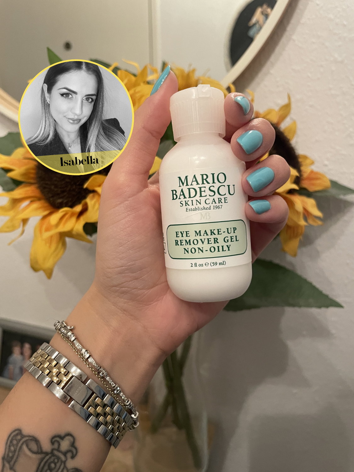 Isabella testet- Eye Make-up Remover Gel von Mario Badescu 2