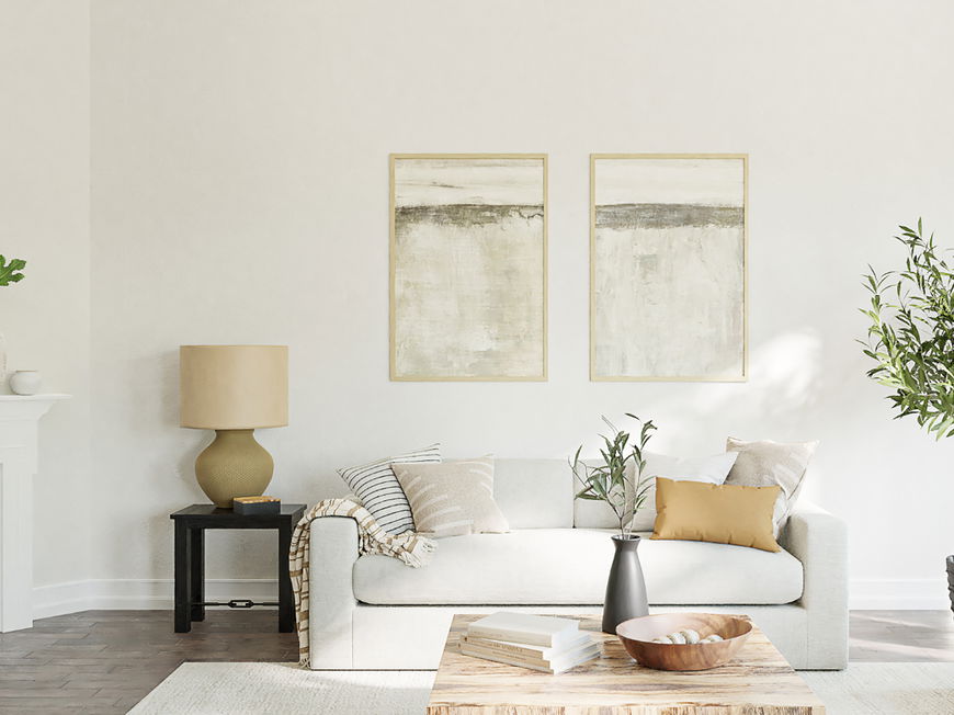 Wohnzimmer naturtöne