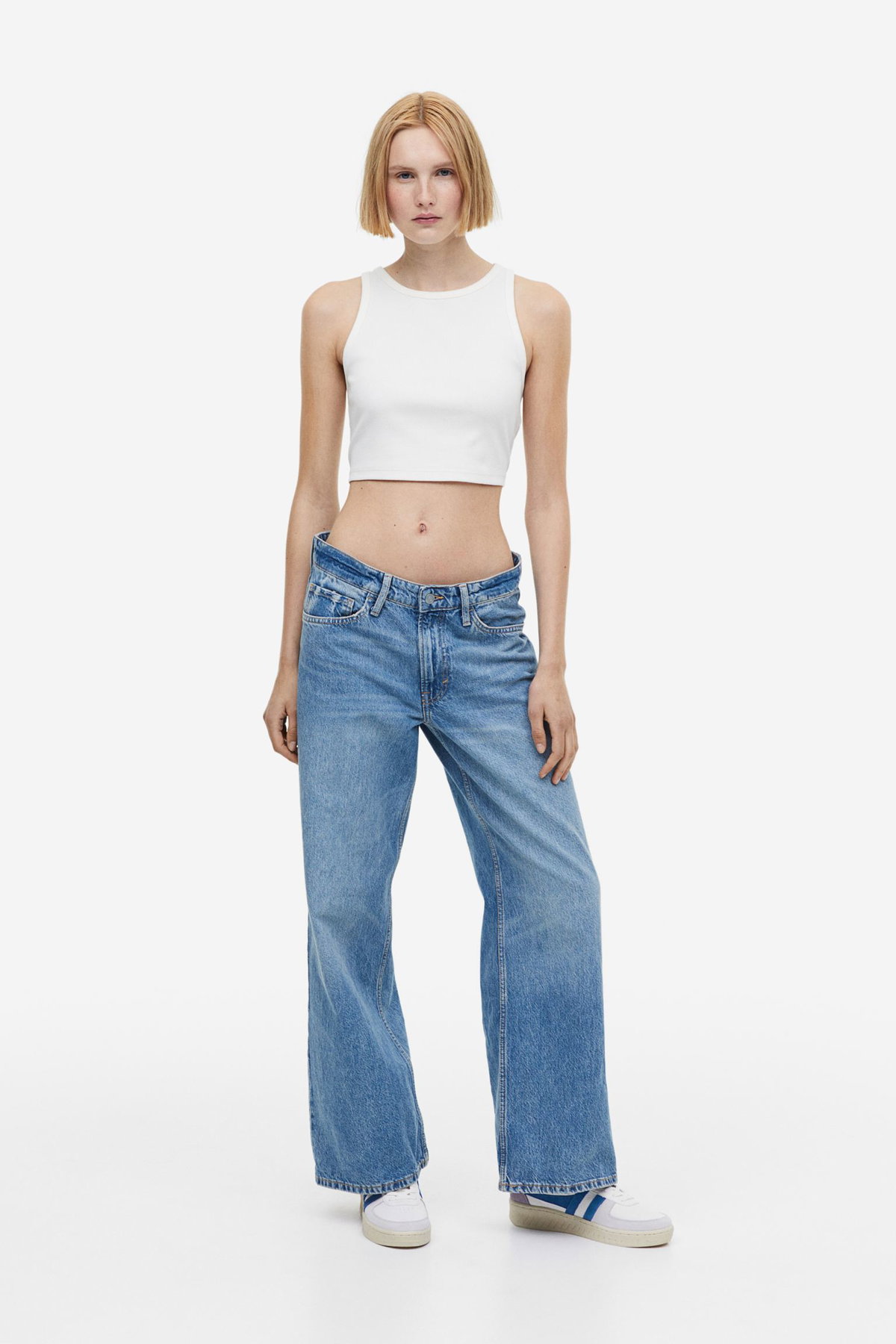 Grandslam Trident von Gola im Retro-Look mit farblichen Highlights über H&M, ca. 105 Euro