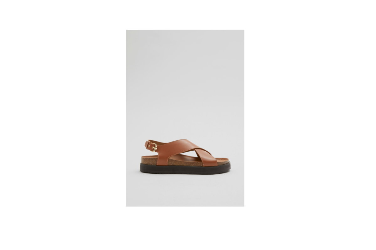 Braune Sandalen