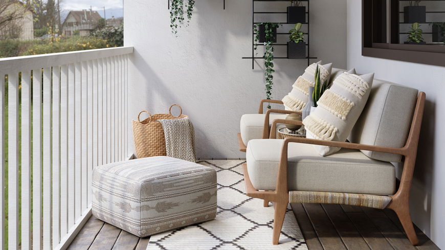 3 günstige Deko-Tricks, mit denen du deinen Balkon sofort aufwertest