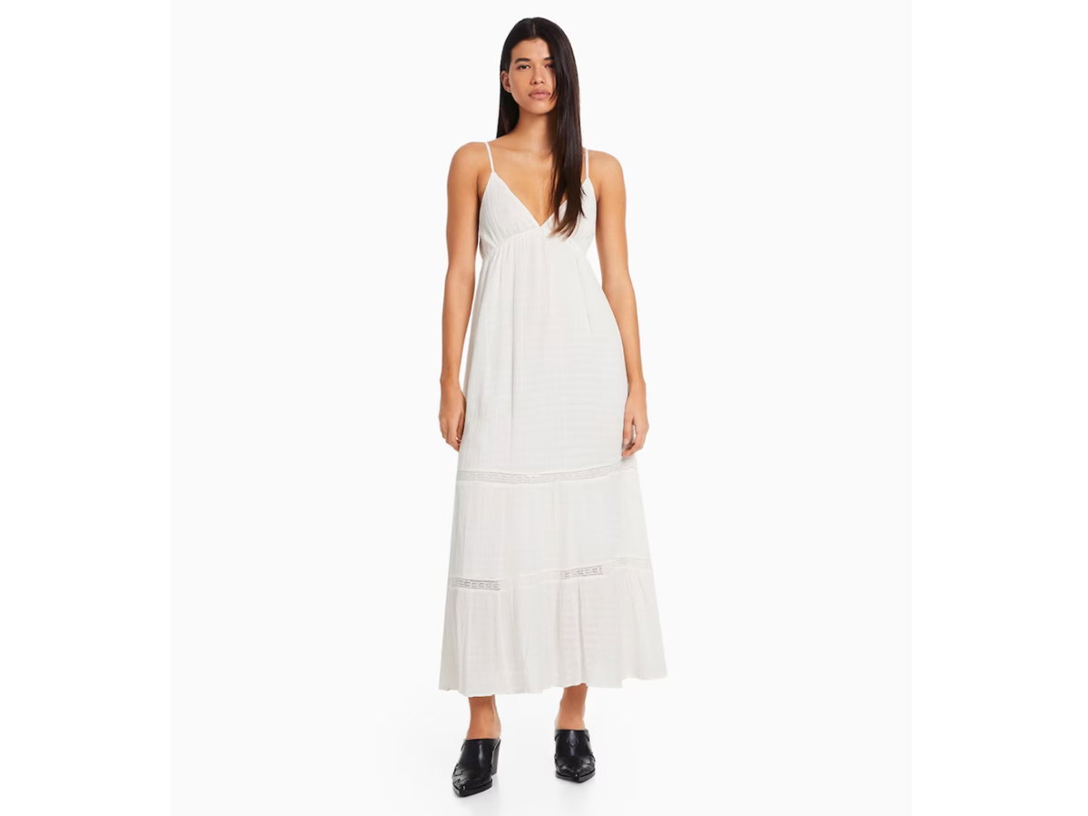 Kleid im Boho-Stil