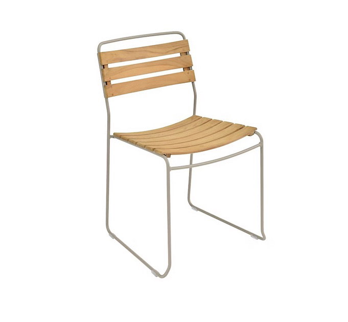 Fermob - SURPRISING Stuhl Teak - 14 Muskat