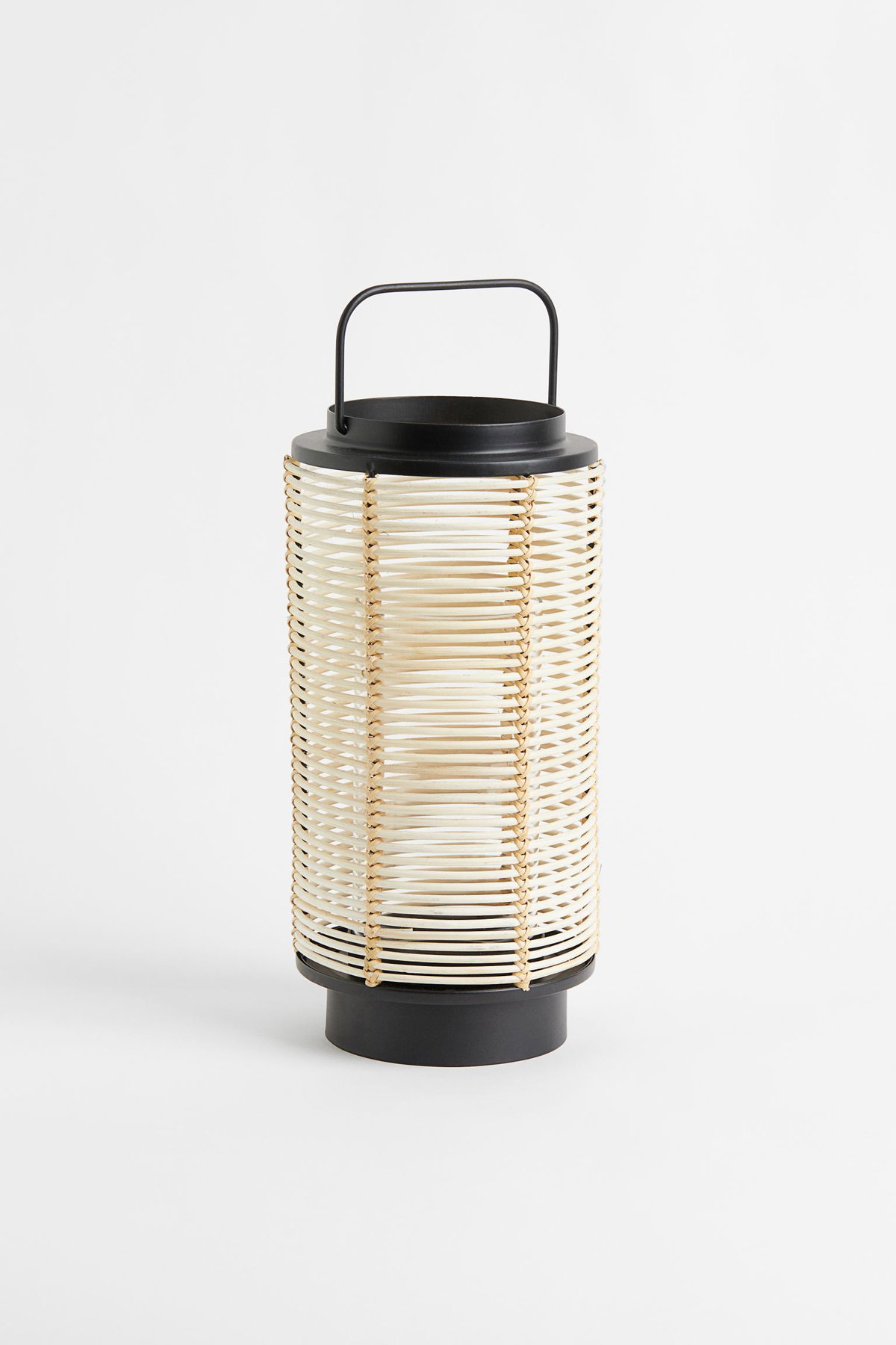 Hohes Windlicht aus Rattan H&M Home
