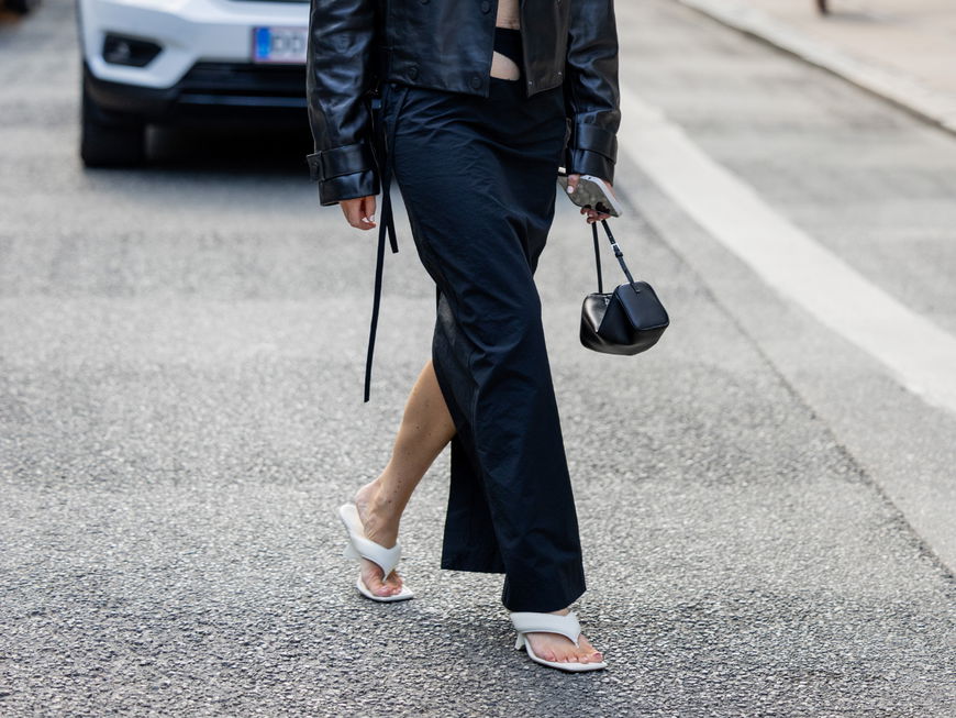 Streetstyle mit Maxi-Rock