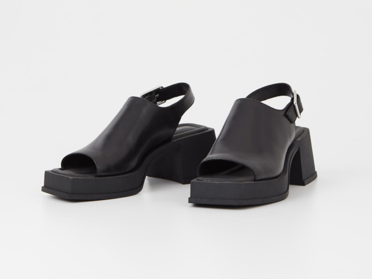 Schwarze Sandale von Vagabond