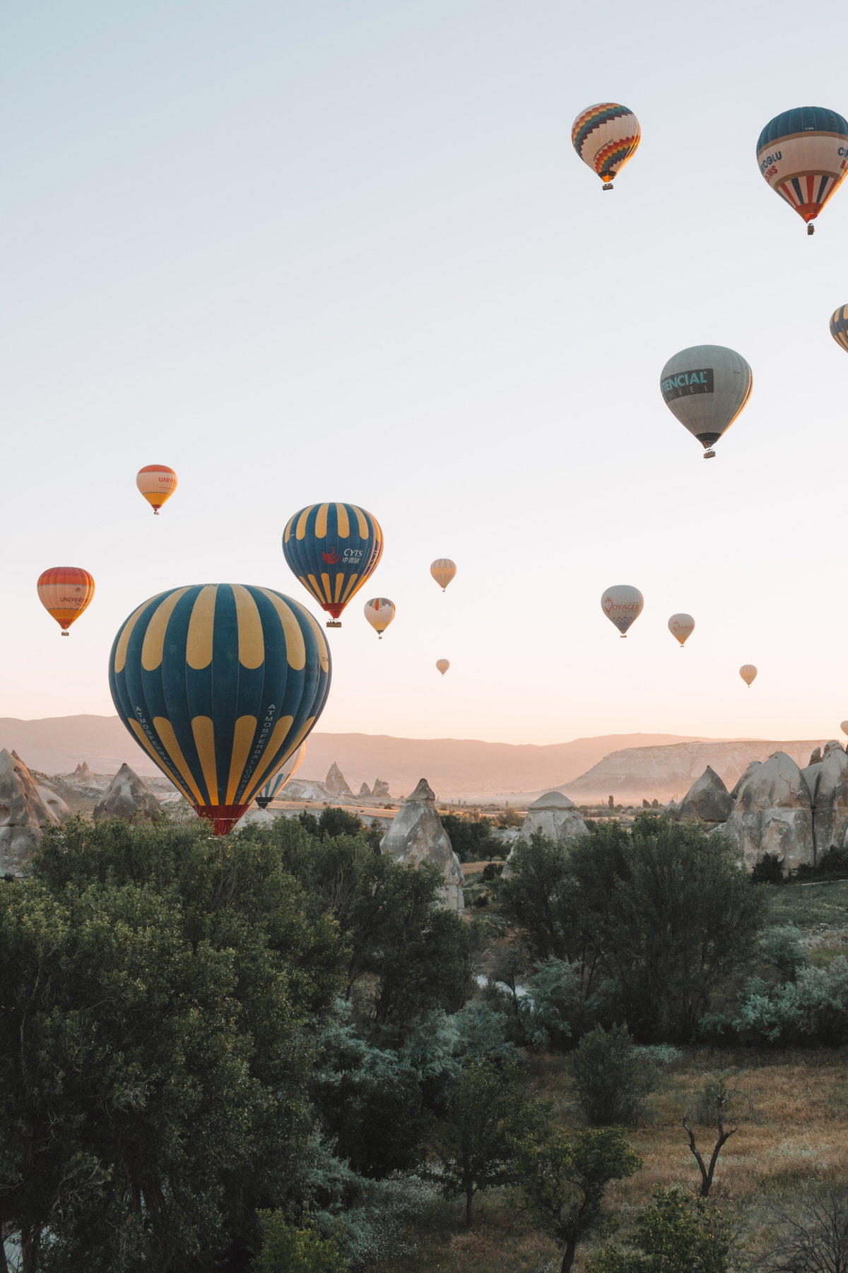 Heißluftballons Kappadokien