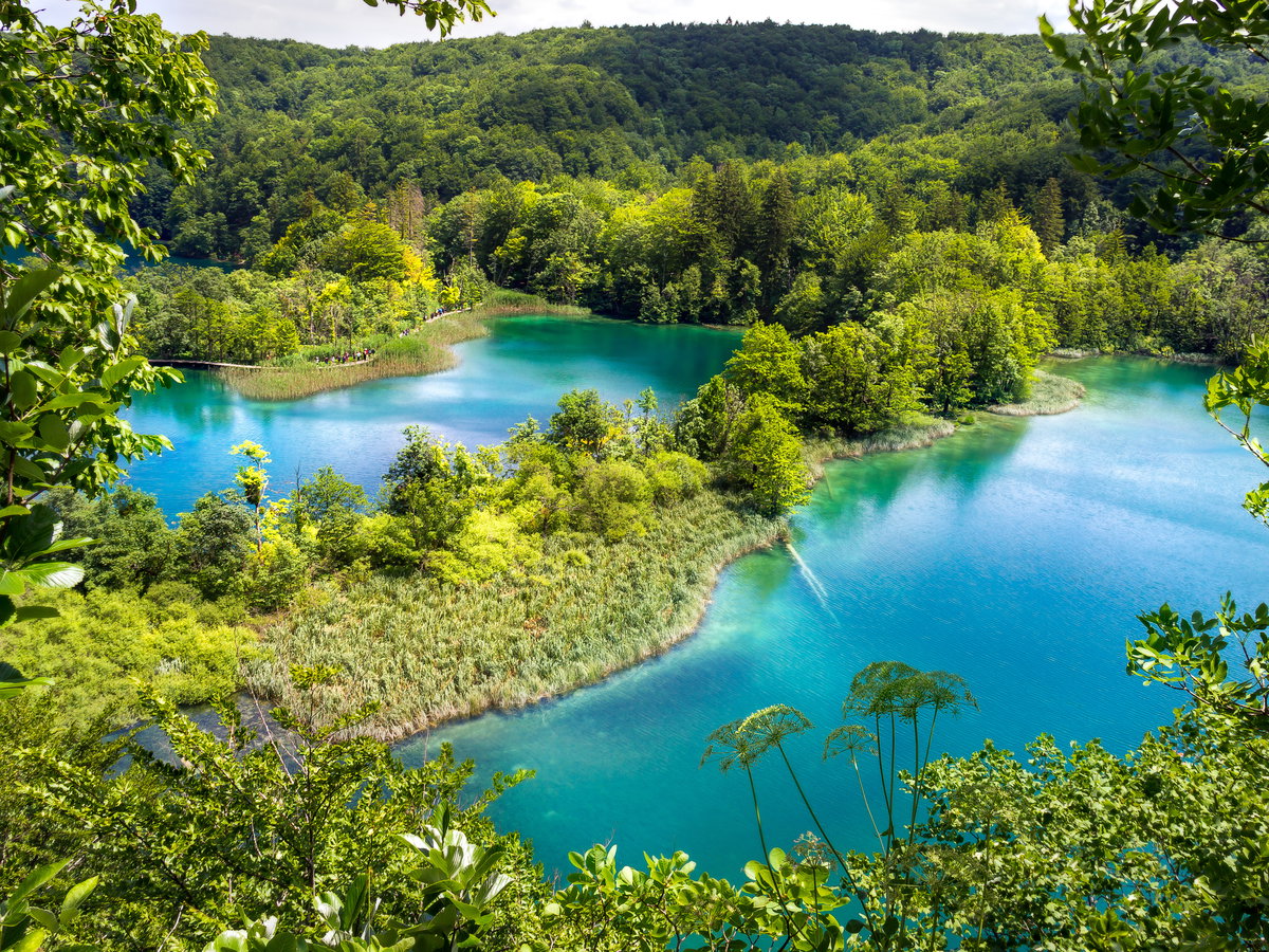Nationalpark Plitvicer Seen in Kroatien