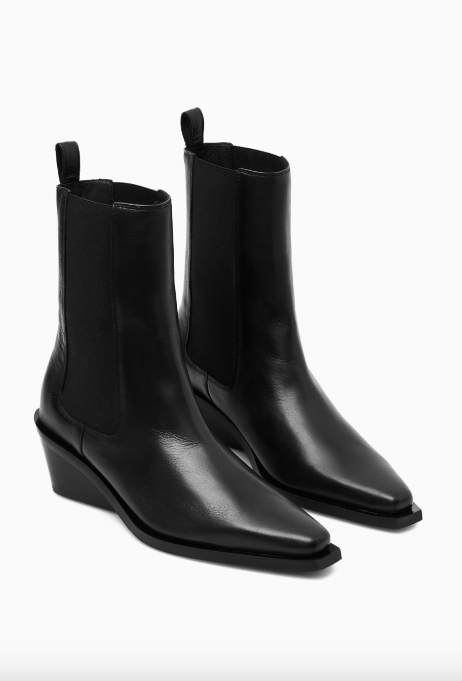Spitze Stiefel