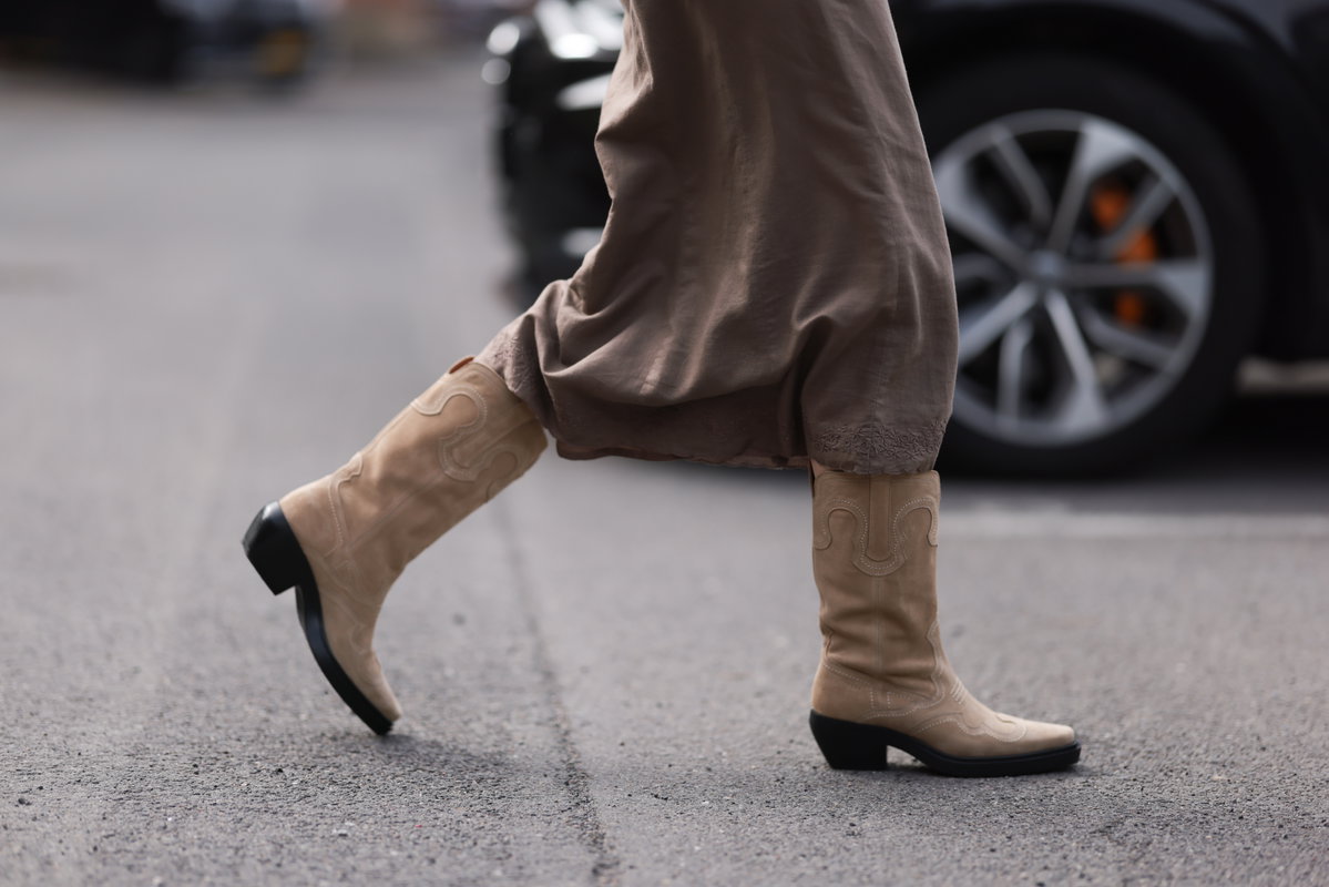 Braune Stiefel