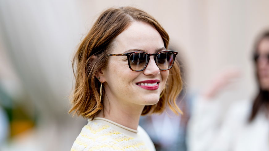 Den "Asymmetric Bob" von Emma Stone tragen alle im Herbst