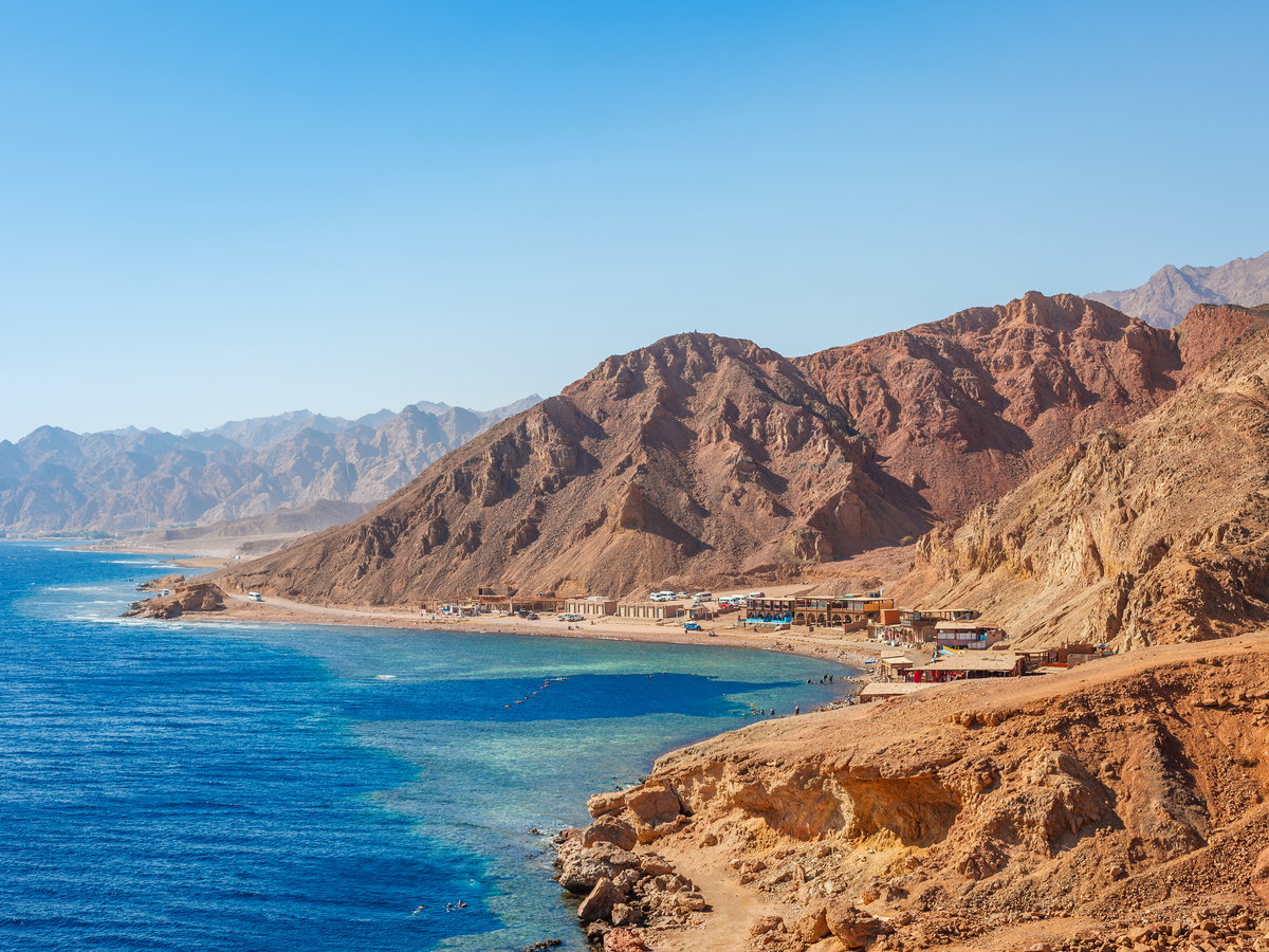 Das Blue Hole in Ägypten