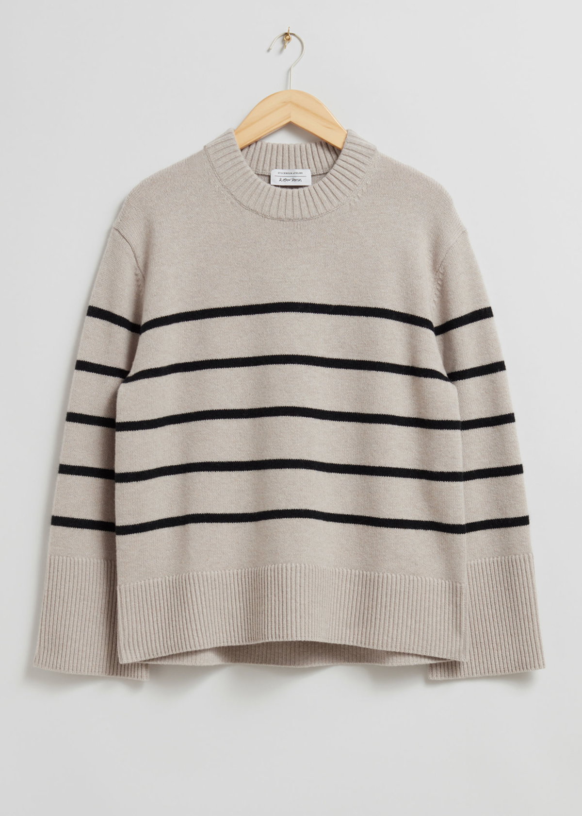 gestreifter Pullover