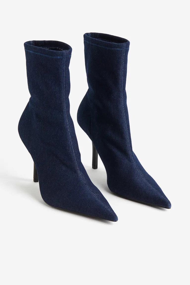 Jeans-Stiefelette