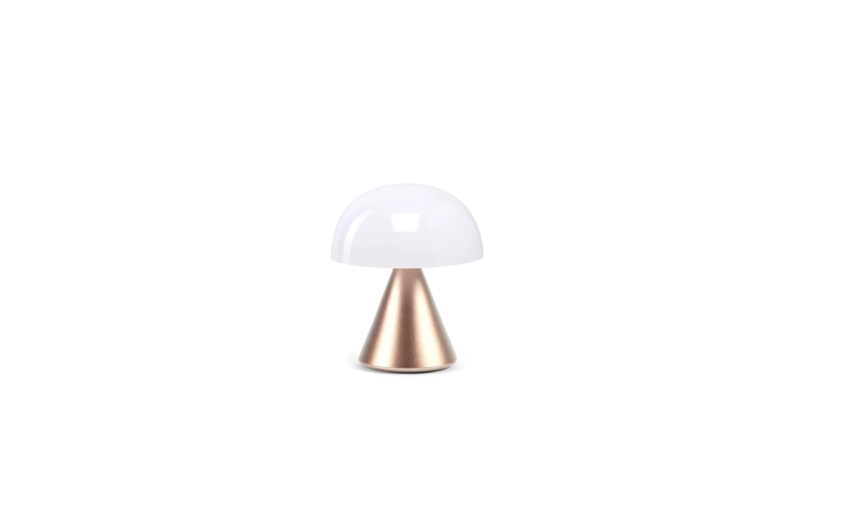 Lampe Mina gold weiß