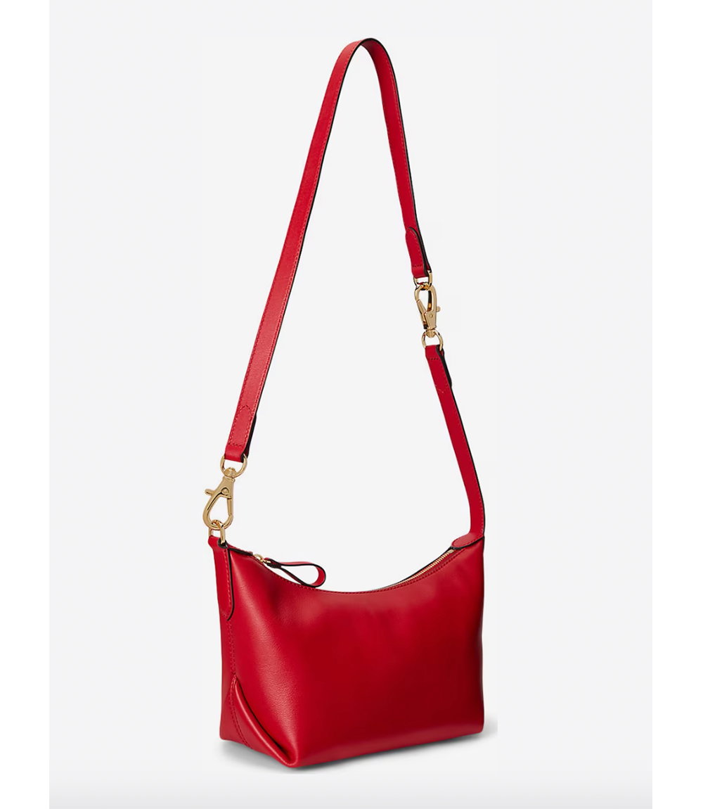 Rote Handtasche von Lauren Ralph Lauren