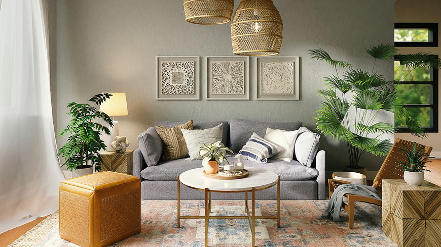 Mit diesen 5 Interior-Teilen bringst du mediterranes Flair in dein Wohnzimmer