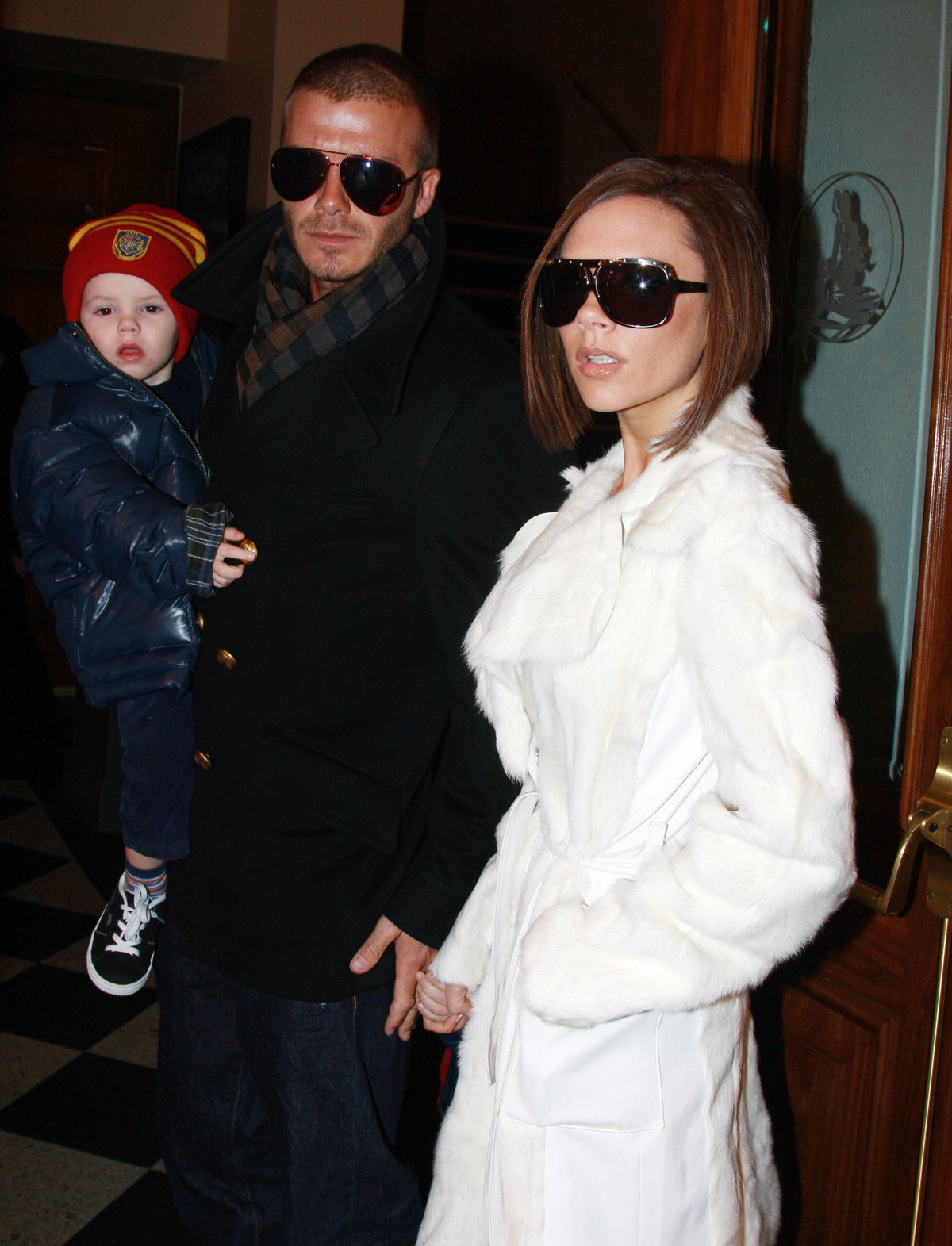 Beckhams 2008 Februar