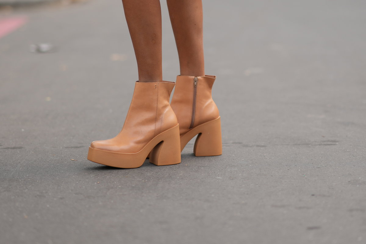 Beige Boots