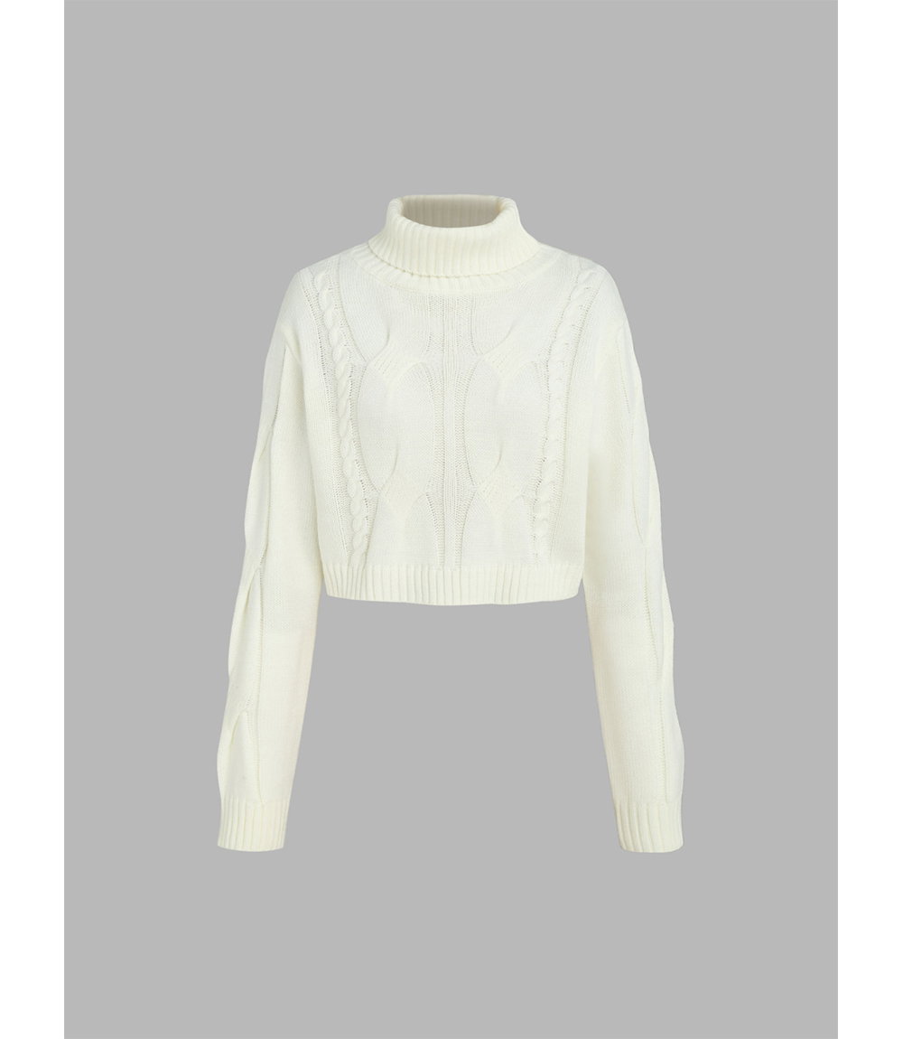 Cremefarbener Pullover von Cider
