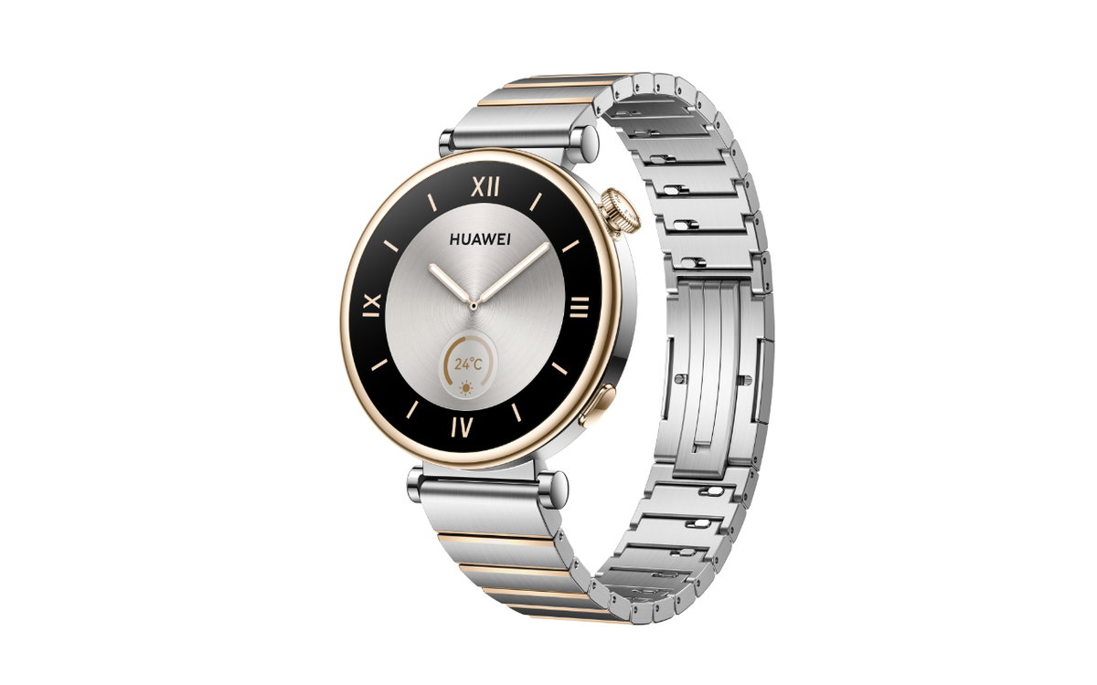 HUAWEI WATCH GT 4 in Silber und Gold
