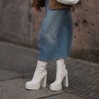 Plateau Stiefel kombinieren: Coole Styling-Ideen für die Boots mit dicker Sohle