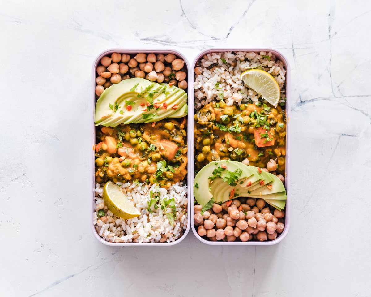 Veganes Meal Prep