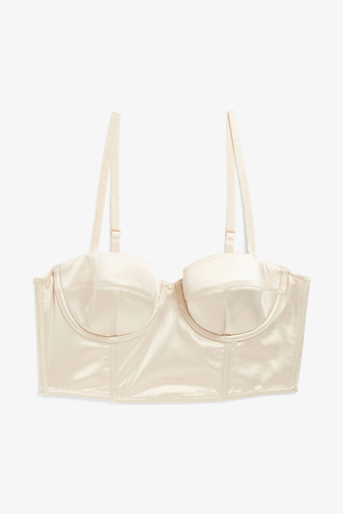 Bustier-BH aus Satin Monki