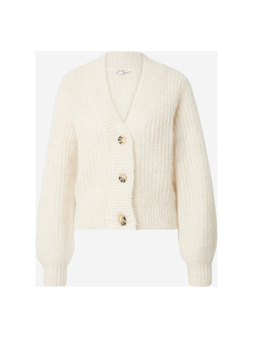 Cremefarbener Cardigan von mbym