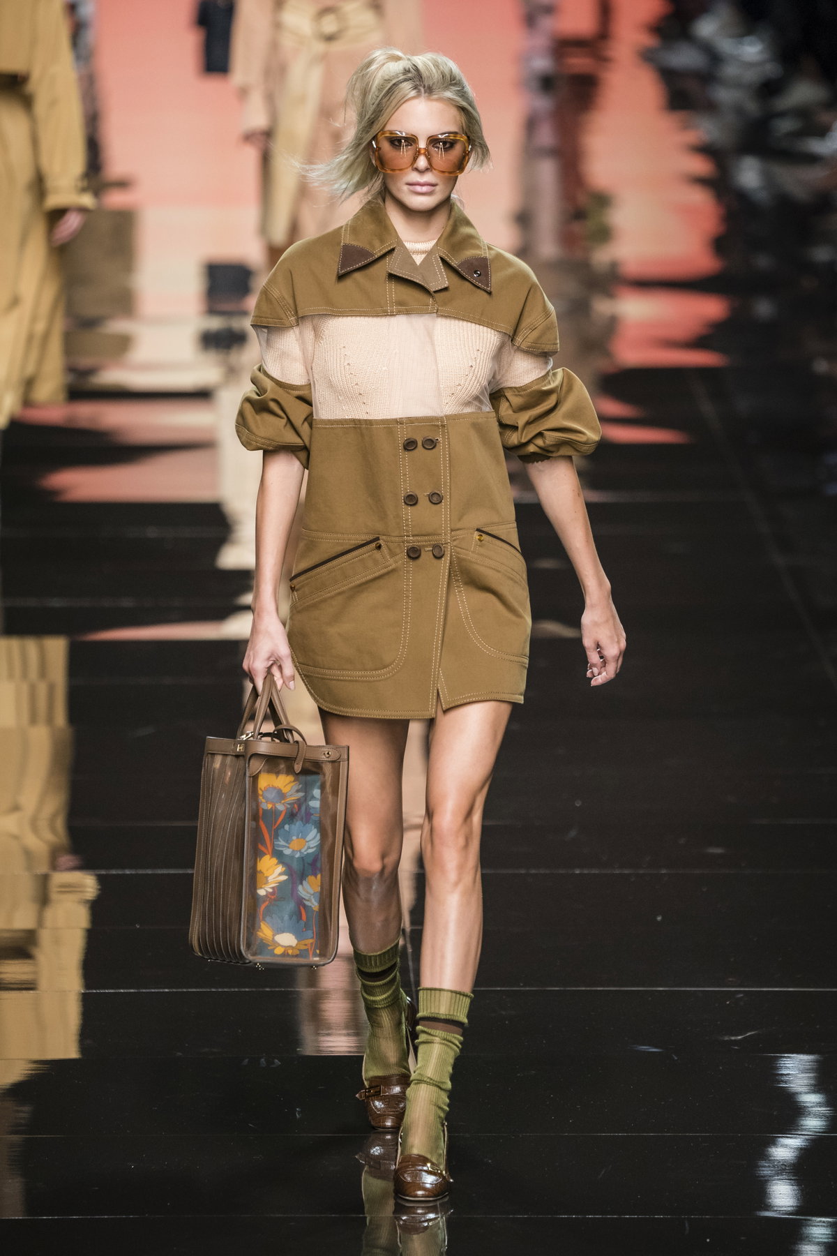 Kendall Jenner auf Fendi Show 2020
