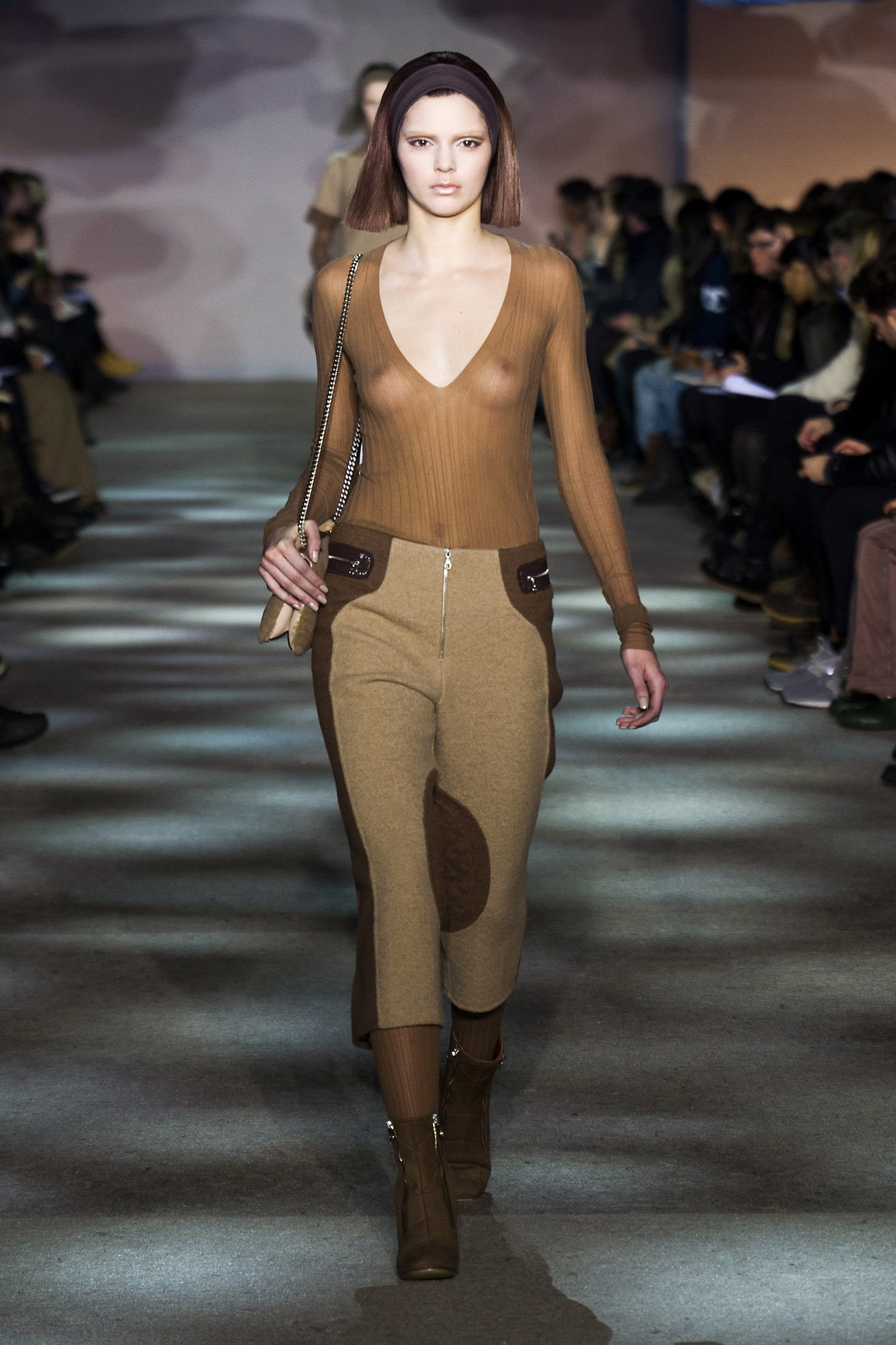 Kendall Jenner auf Marc Jacobs Show 2014 057