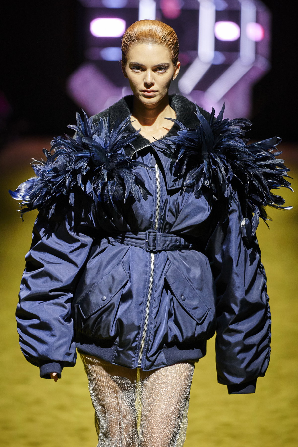 Kendall Jenner auf Prada Show Herbst 2022