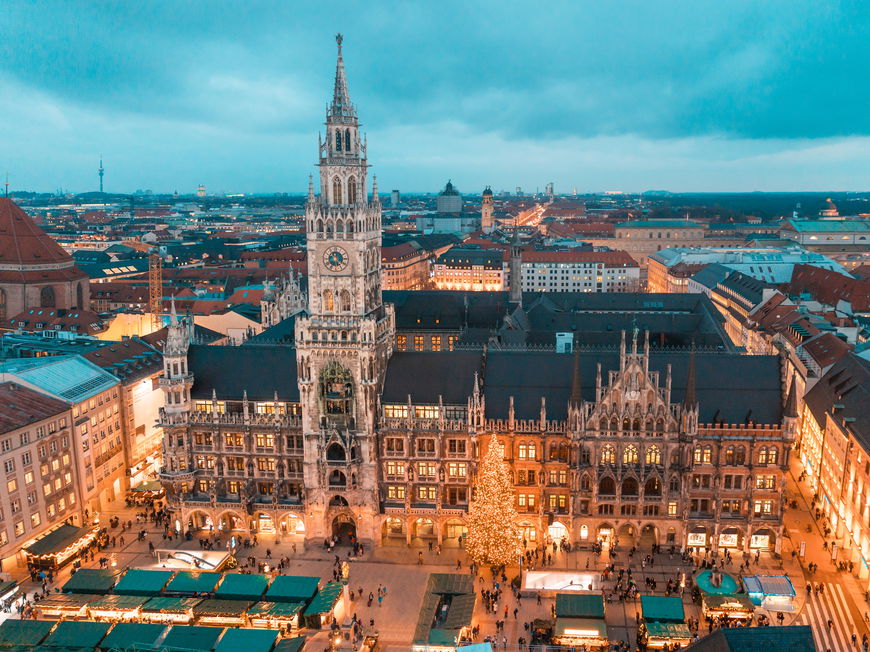 München zu Weihnachten