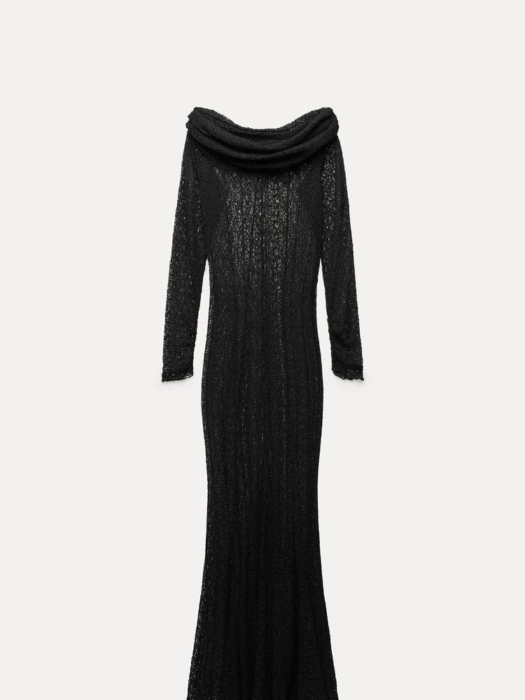 Kleid auf Spitze von Zara