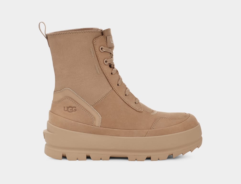 Damen The UGG Lug in Braun High Top Sneaker
