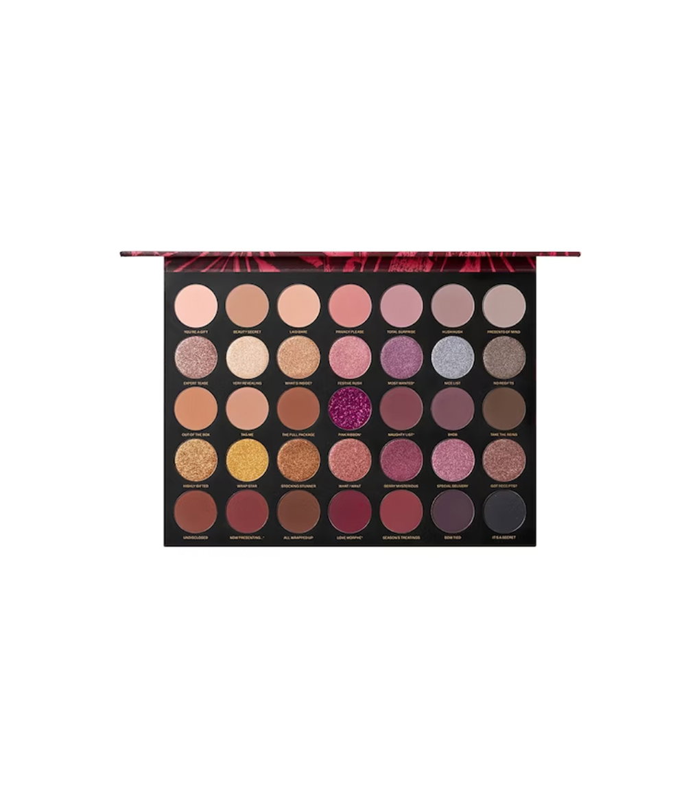 Lidschattenpalette aus der Holiday Collection von Morphe