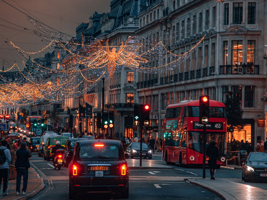 London an Weihnachten