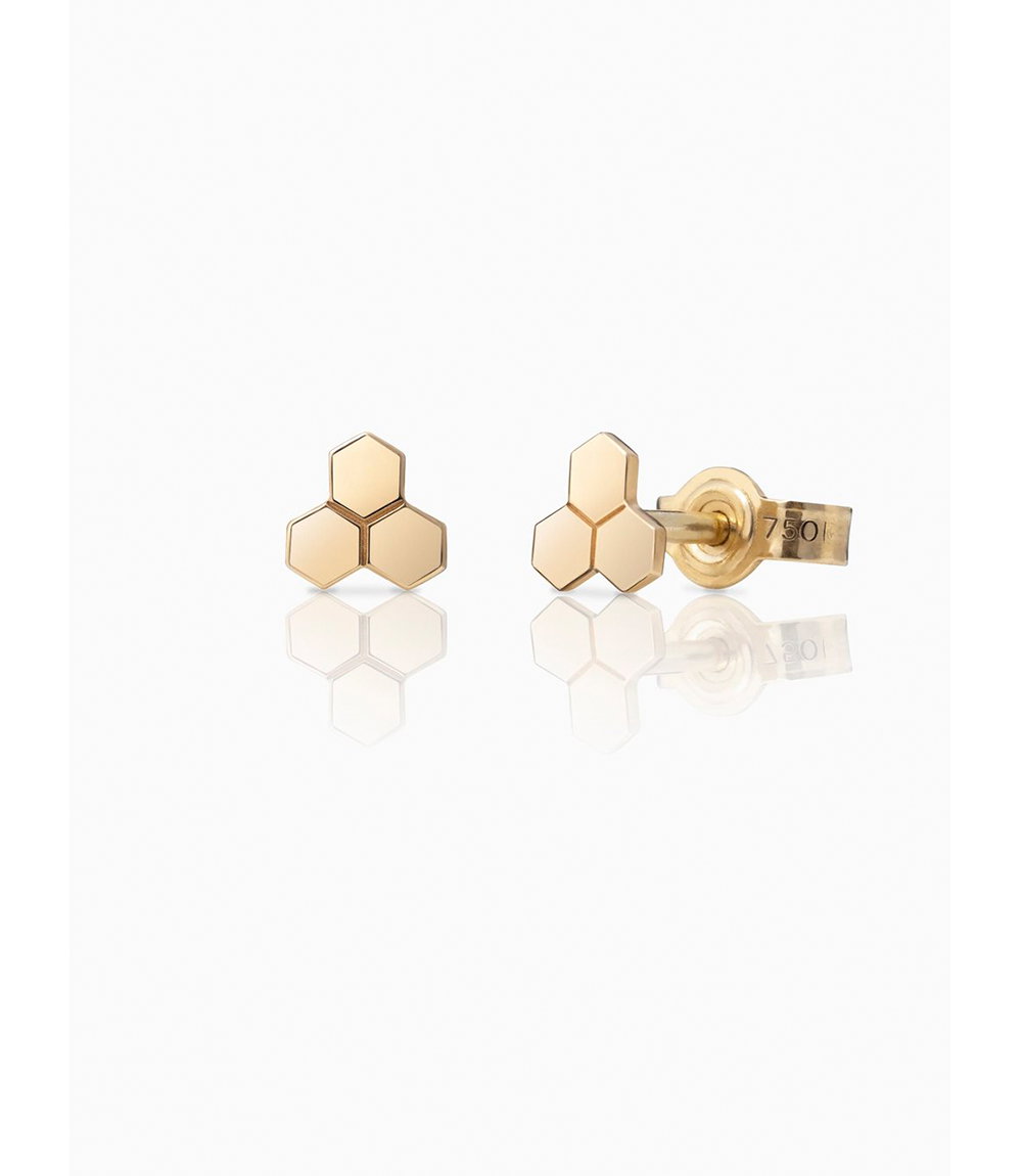 Little Things Ohrstecker aus Fairtrade Gold von Quite Quit