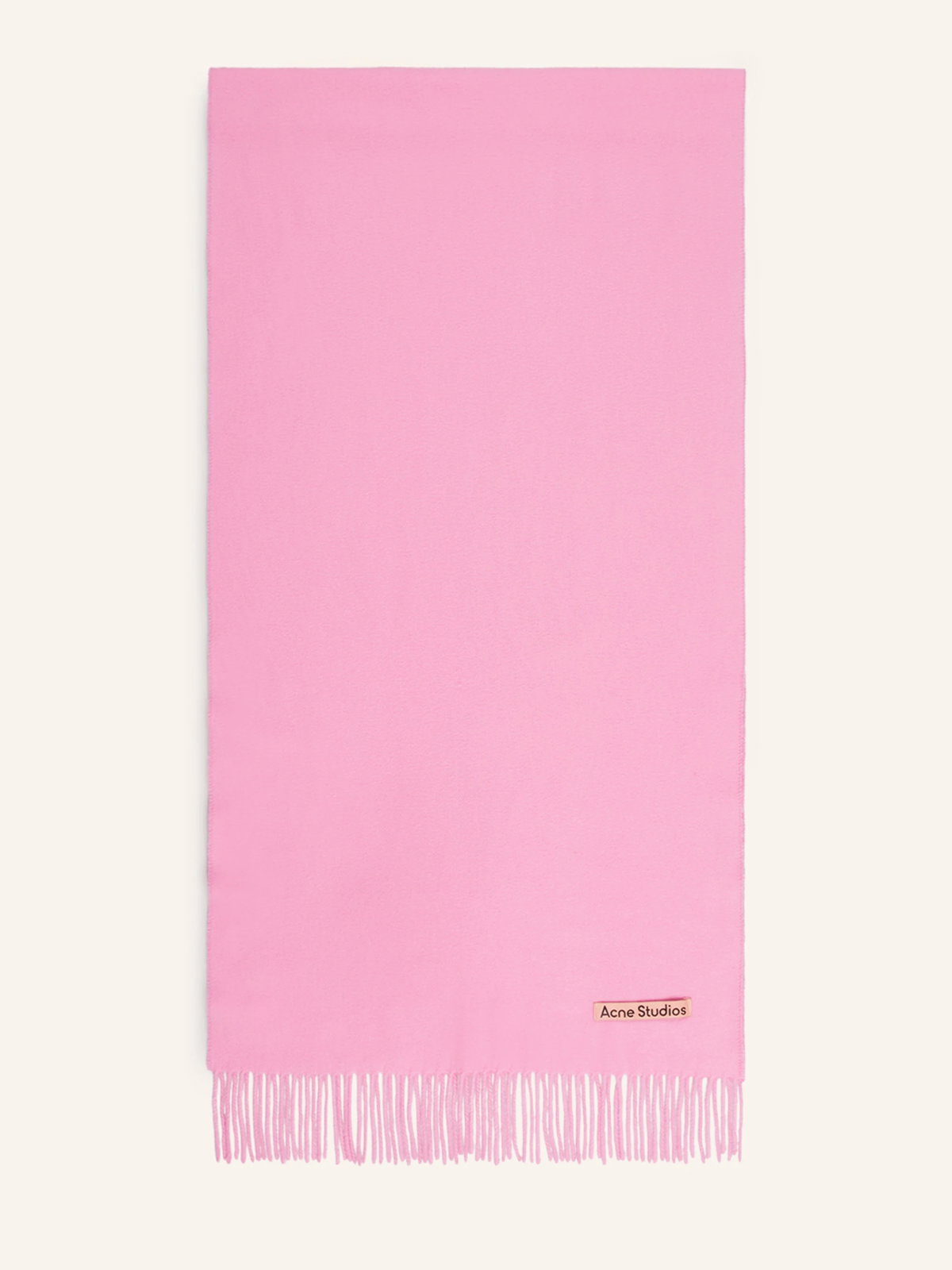 Pinkfarbener Schal von Acne Studios
