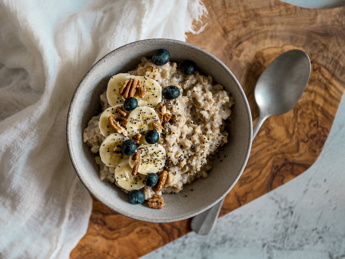 Macht Porridge aus Haferflocken dick?