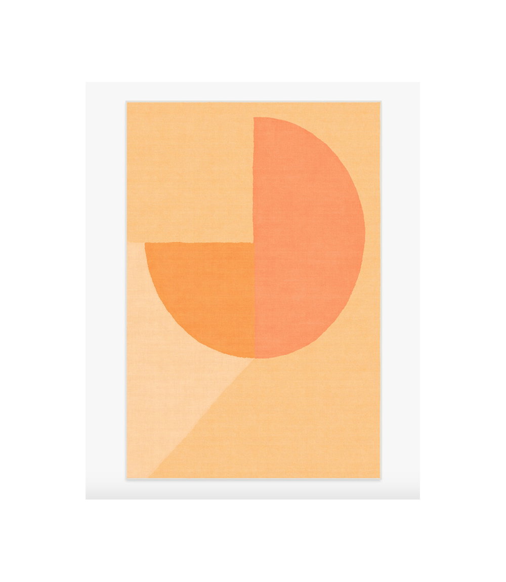 Teppich im Pantone-Design